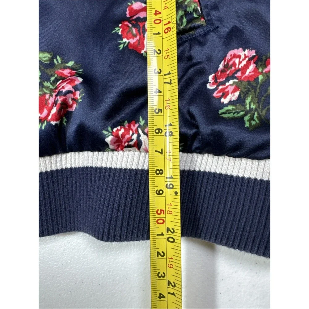 GAP GIRL'S FLORAL ROSE BOMBER JACKET ORG.‎ $58.00 SIZE XL